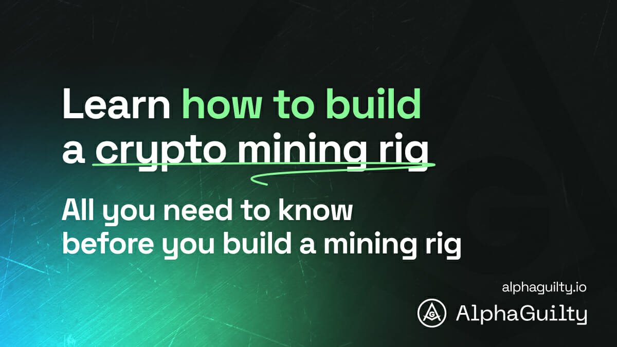 How to build a crypto mining rig