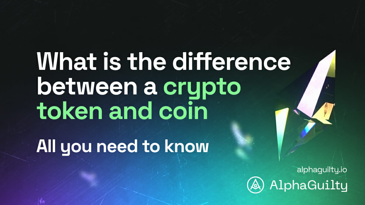 Difference between crypto coin and token